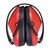 RS PRO Rot Kopfbügel Gehörschutz, 22dB Faltbar, CE, EN 352-1
