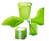 Durable Waste Bin Trend 16 Litres - Green