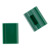 ELBA vertic Farbreiter, zum Aufstecken auf ELBA vertic-Hängeregistraturen, zur Kennzeichnung von Terminen, Prioritäten, etc., aus PVC, Beutel mit 25 Stück, dunkelgrün