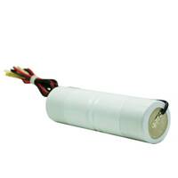 Akku Pack 2,4V 1500mAh für Notbeleuchtung Stab NiCd L2x1 2xSub-C Kabel