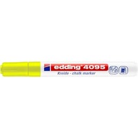 Marcatore a gesso liquido edding 4095 punta conica 2-3 mm giallo fluorescente E-4095 065