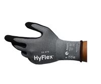 Ansell 11-571 HyFlex® Gr. 5 Schnittschutz D, Intercept, Nitril grau-schwarz 15-G