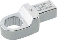 Stahlwille Eduard Wille GmbH & Co. KG Klucz oczkowy wtykowy 732/40 14x18 mm RK 13 dł. 61 mm CV STAHLWILLE
