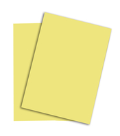 PAPYRUS Rainbow Papier FSC A4 88043126 mittelgelb, 160g 250 Blatt