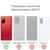 NALIA Glitzer Handyhülle für Samsung Galaxy S20 FE, Bling Handy Cover Schutz Case TPU Pink