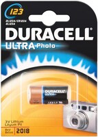 Ultra Photo CR123A (DL123) Batterie, 1 Stk. Blister - Lithium Batterie, 3 V