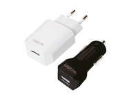USB Travel Charger Combo Kit, LogiLink® [PA0109]