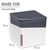WENKO Raumentfeuchter Cube Weiß 2 x 500 g, für Räume bis ca. 40 m³
