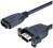 Lyndahl HDMI Átalakító kábel HDMI-A alj 0.2 m Fekete LKPK005 HDMI kábel