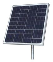 30W 24V Solar Kit: 30W Panel, Pole Mount, PWM Controller, Cable, Supports 8W continuous