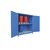 Hazardous goods shelf container