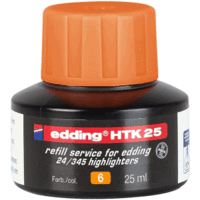 Nachfülltinte edding HTK 25 für edding Highlighter 25ml orange