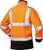 Warn-Fleecejacke BenediktGr. M, orange/marine