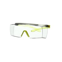 3M™ SecureFit™ 3700 Überbrille, limettengrüne Bügel, Scotchgard™ Anti-Fog-Beschichtung (K&N), transparente Scheibe, SF3701SGAF-GRN-EU