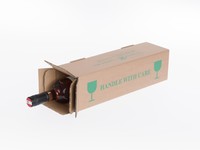 Flaschenverpackung 1x Flasche(n), 90 x 90 x 380 mm, Qualität 2.30 BC, 1 VE= 10ST,