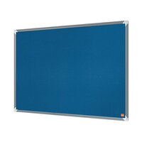 Nobo Premium Plus Felt Notice Board 1800 x 1200mm Blue 1915192