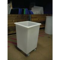 Tapered side storage container