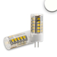 LED Stiftsockellampe 33SMD, 12V AC/DC, G4, 3.5W 4200K 330lm 270°, nicht dimmbar, weiß / klar