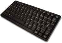 Accuratus - KYB500-K82A; high quality small footprint mini USB and PS/2 keyboard