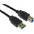 RVFM USB3-803 USB 3.0 A Male - B Black Cable 3m