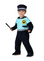 Disfraz para bebés de Policía 0-6M