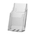 Leaflet Dispenser / Leaflet Holder / Wall-Mounted Leaflet Holder / Leaflet Hanger "Perfect" for Slawall System | ⅓ A4 (DL) 30 mm