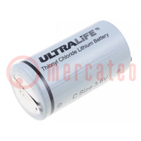 Batterij: lithium; 3,6V; C; 9000mAh; niet-oplaadbaar; Ø26,2x50mm