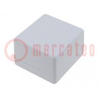 Enclosure: multipurpose; X: 56mm; Y: 56mm; Z: 40mm; 1594; ABS; grey