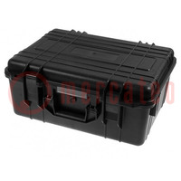 Suitcase: tool case; 476x386x206mm; ABS; IP67