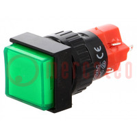 Switch: push-button; Pos: 2; SPDT; 3A/250VAC; 2A/24VDC; ON-ON; IP40