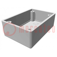 Enclosure: shielding; X: 56mm; Y: 81mm; Z: 40mm; ABS,stainless steel