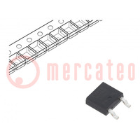 Diode: rectifying; SMD; 1.2kV; 10A; TO252AA; Ufmax: 1.21V; Ifsm: 100A