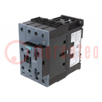 Contactor: 4-pole; NC x2 + NO x2; Auxiliary contacts: NO + NC