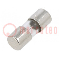 Fuse: fuse; quick blow; 2A; 350VAC; cylindrical,glass; 5x15mm; 2JQ