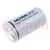 Batterie: Lithium; 3,6V; C; 9000mAh; nicht aufladbar; Ø26,2x50mm