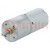 Motor: DC; with gearbox; LP; 12VDC; 1.1A; Shaft: D spring; 31rpm