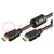 Kabel; HDMI 1.3; HDMI Stecker,beiderseitig; L: 10m; schwarz