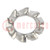 Ring; rond; D=6mm; zuurbestendig staal A4; DIN 6798A; BN 4880