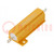 Resistor: wire-wound; with heatsink; 4.7Ω; 50W; ±5%; 50ppm/°C