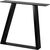 Produktbild zu SIMAUSROM Sostegno per tavolo Trapez acciaio verniciato nero