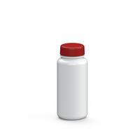 Artikelbild Drink bottle "Refresh" clear-transparent, 0.4 l, white/red