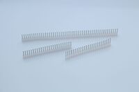 Jokari J60150 10 tiras de 50 manguitos blancos de 0,5 mm² x 8 mm para QUADRO Plus