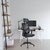 Bürostuhl / Drehstuhl BRETON B Stoff / Netzstoff schwarz hjh OFFICE