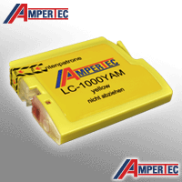 Ampertec Tinte kompatibel mit Brother LC-1000Y LC-970Y Universal yellow