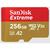 SD MicroSD Card 256GB SanDisk Extreme SDXC inkl. Adapter