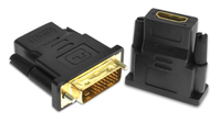 JLC L62 DVI (Male) to HDMI (Female) Adapter - Black