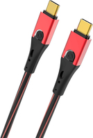 OEHLBACH D1C9430 USB Kabel 0,5 m USB 3.2 Gen 2 (3.1 Gen 2) USB C Rot