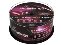 MediaRange MR208 CD vergine CD-R 700 MB 50 pz