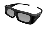 HP XC554AA#ABB stereoscopische 3D-bril Zwart