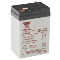 Yuasa NP4-6 UPS akkumulátor Zárt savas ólom (VRLA) 6 V